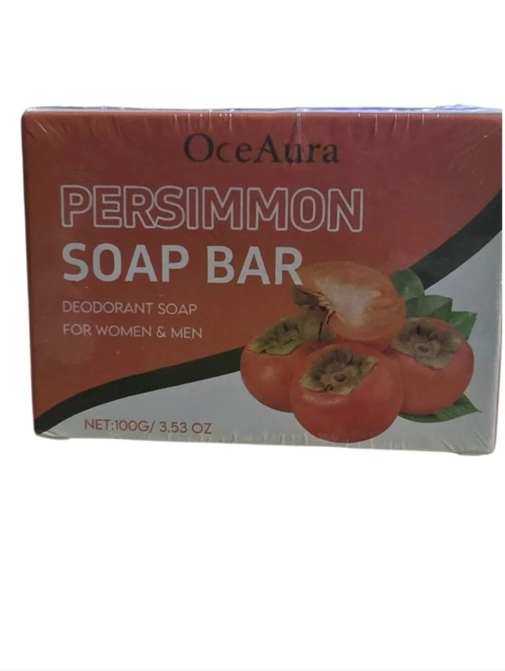Aura Persimmon Hand Soap Bar - Bright Orange